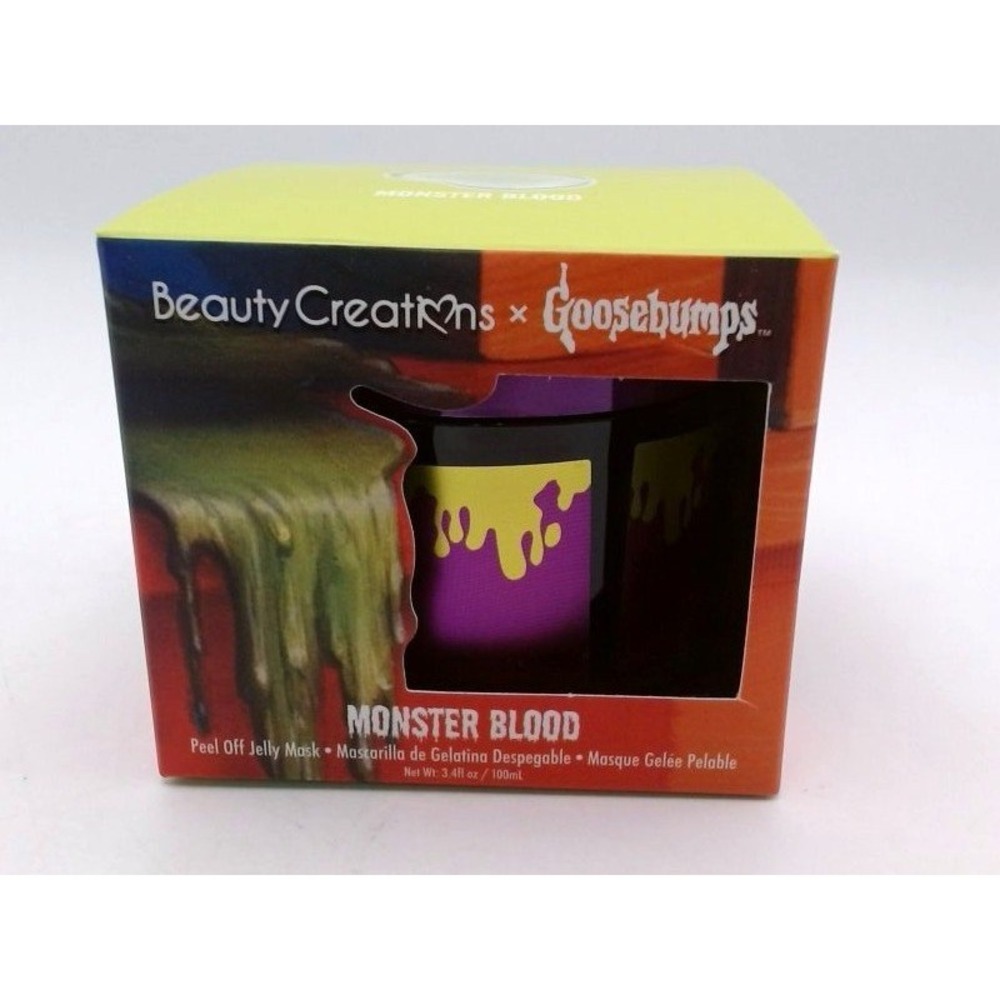 Beauty Creations x Goosebumps-Monster Blood,Peel Off Jelly Mask,BRAND BEW IN BOX